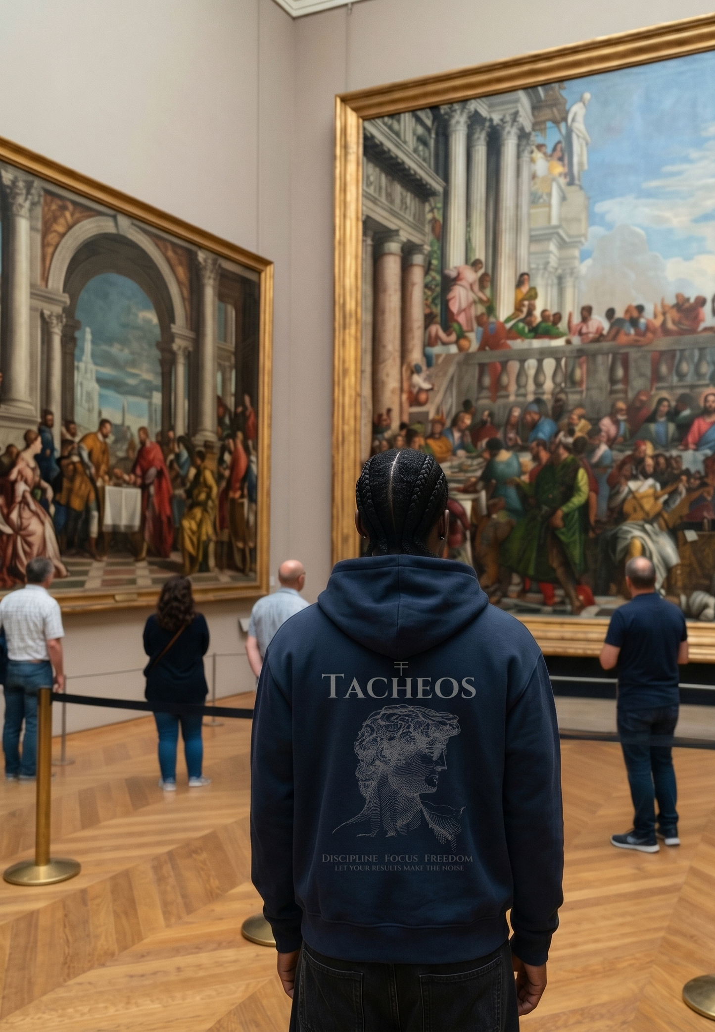 Tacheos Oversized Zipper Hoodie